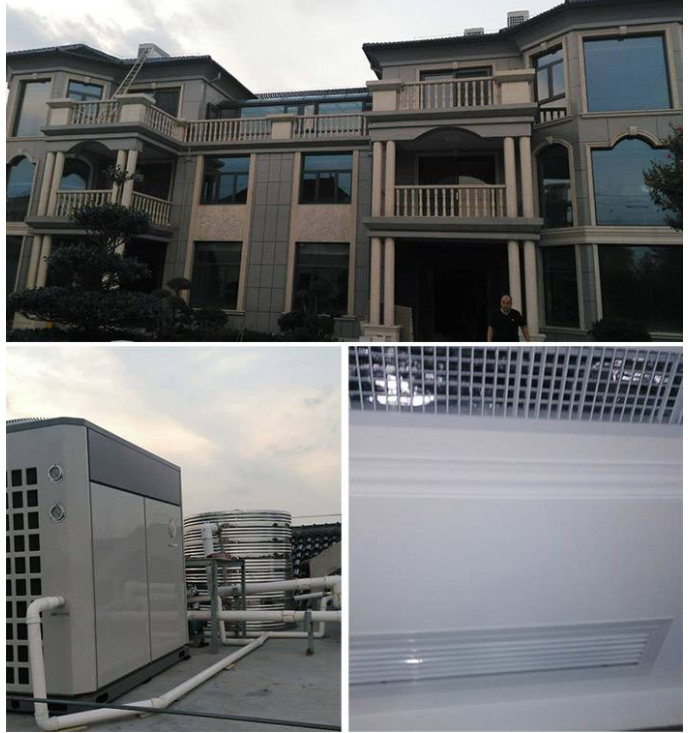 給別墅供暖，土豪們都選擇空氣能熱泵！