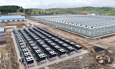 助力綠色農(nóng)業(yè)發(fā)展！貴州3萬(wàn)平蔬菜大棚建設(shè)碧淶空氣能采暖工程